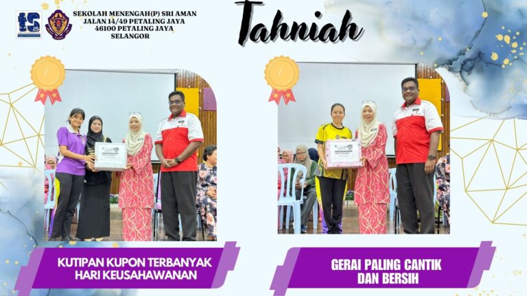 KUTIPAN KUPON TERBANYAK DAN GERAI TERBERSIH HARI KEUSAHAWANAN