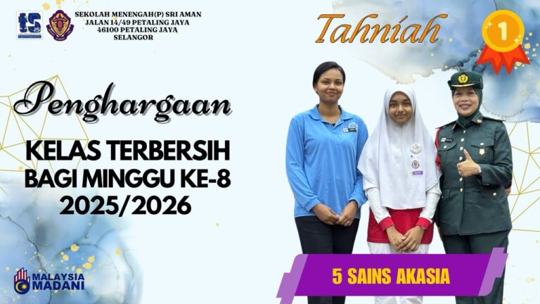 KELAS TERBERSIH MINGGU 8