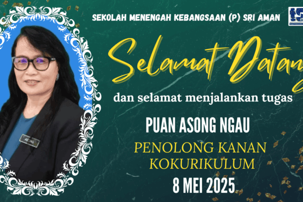 SELAMAT DATANG & SELAMAT MENJALANKAN TUGAS KEPADA PN ASONG NGAU & NOR DIBA NISYANA