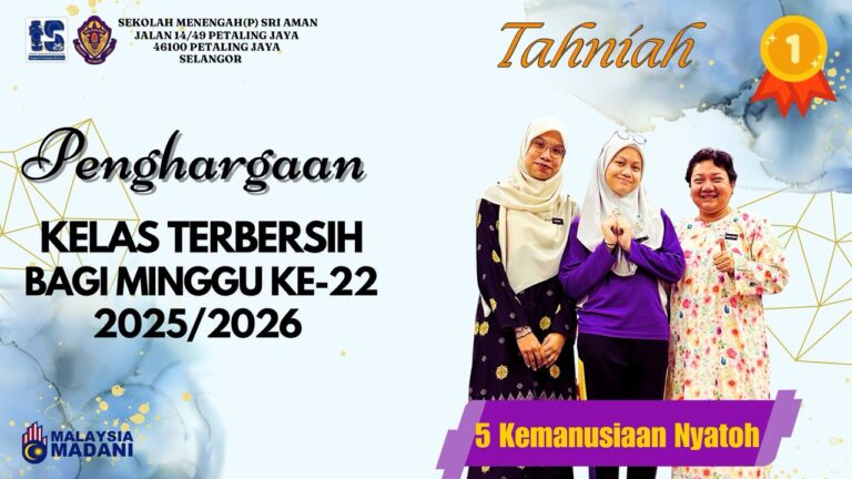 KELAS TERBERSIH MINGGU 22