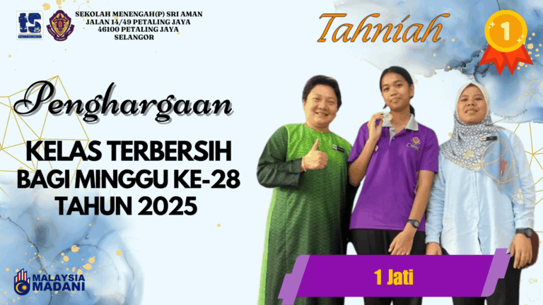 KELAS TERBERSIH MINGGU KE-28