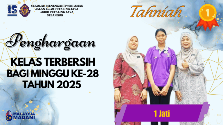 KELAS TERBERSIH MINGGU KE-29