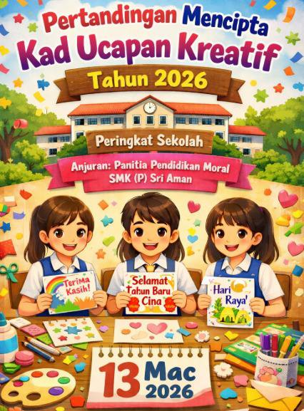 PERTANDINGAN MENCIPTA KAD UCAPAN KREATIF 2026