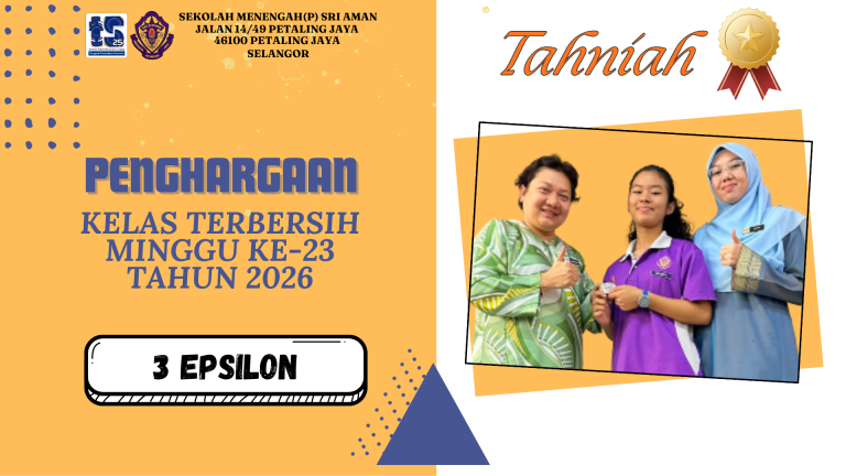 KELAS TERBERSIH (MINGGU 23)