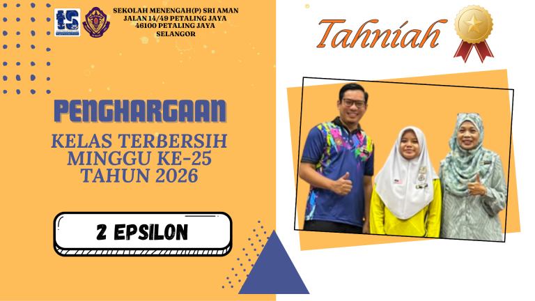 KELAS TEBERSIH (MINGGU 25)